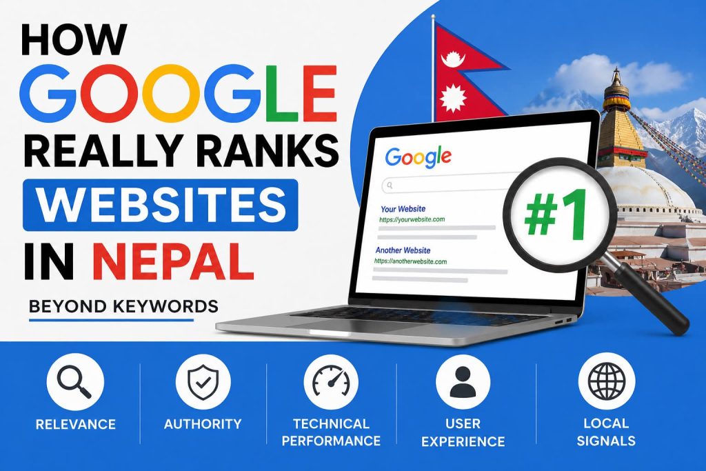 how google rank business